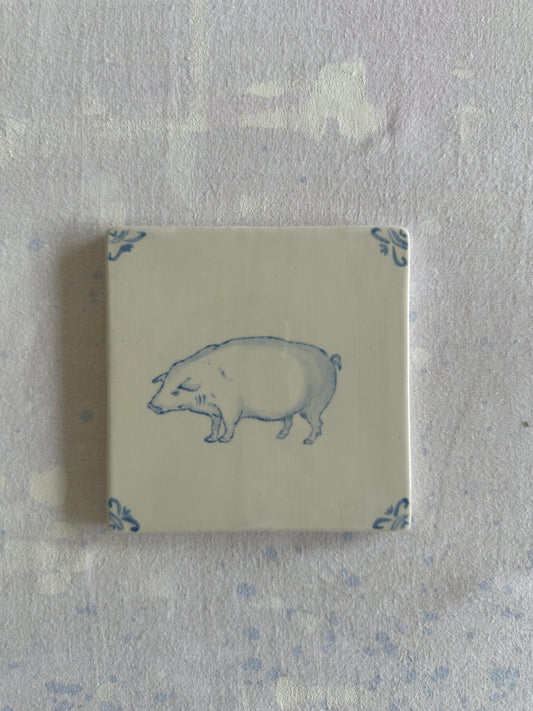 Pig Delft Tile Test