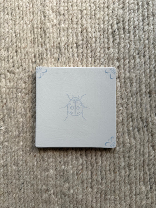 Lady Bug Delft Tile — Studio Second