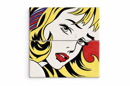 Pop Art Icons Delft Tile Mural