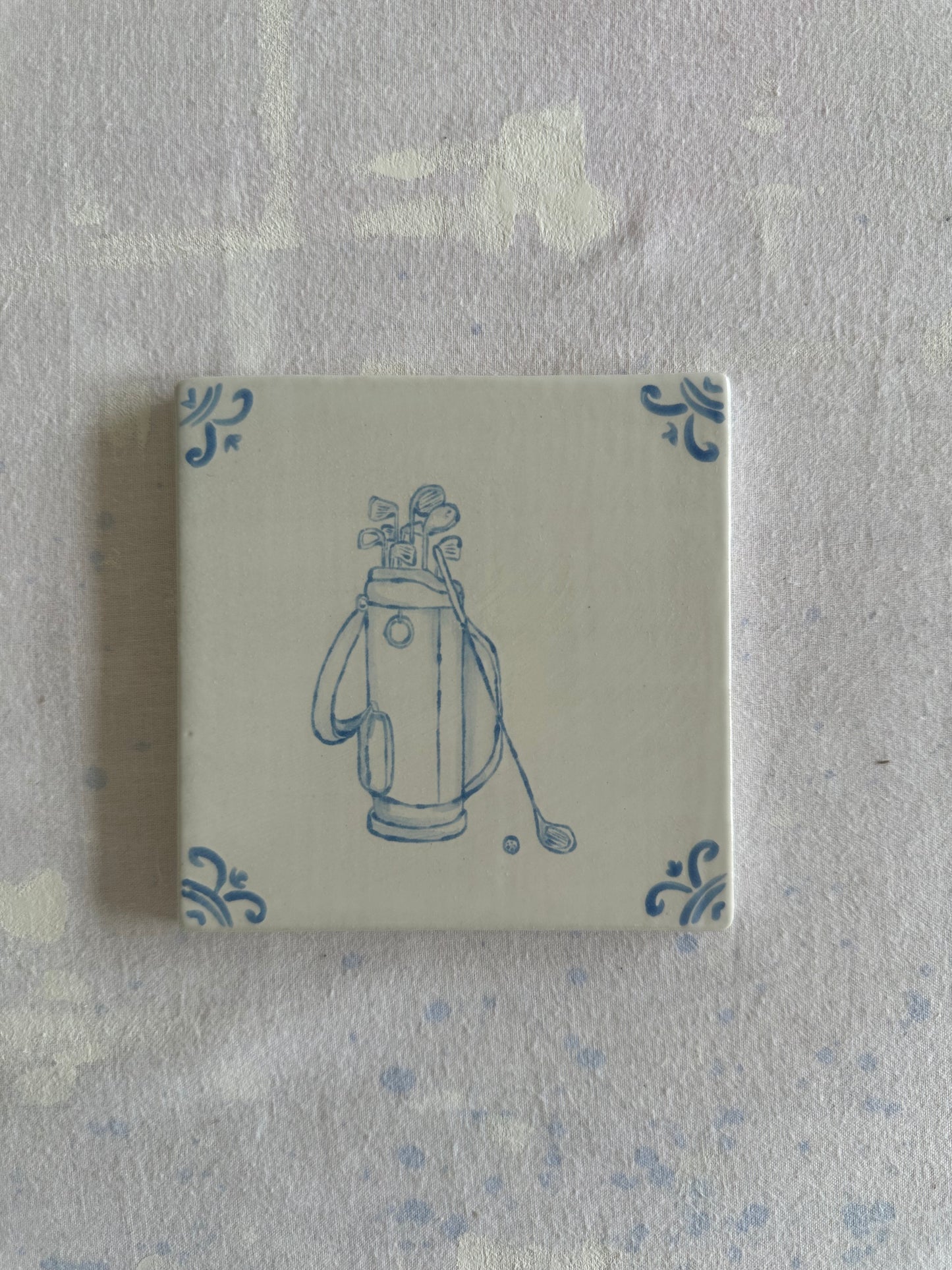 Golf Clubs Delft Tile Test