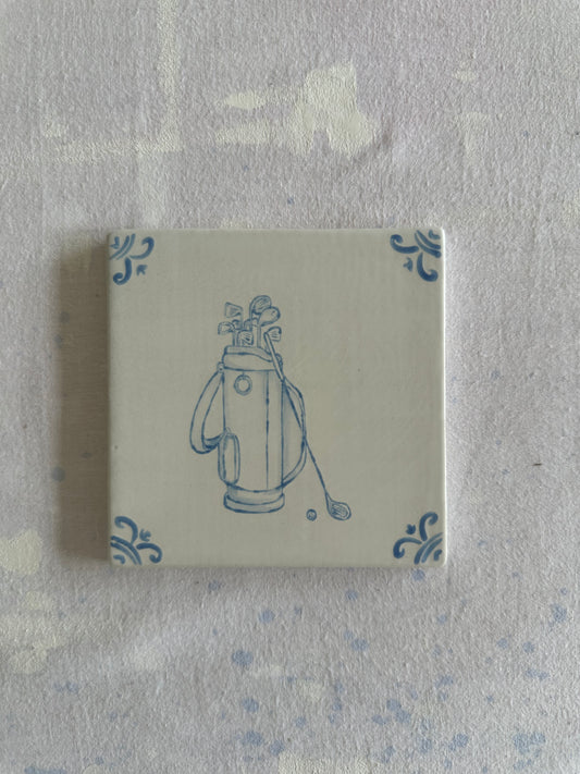 Golf Clubs Delft Tile Test