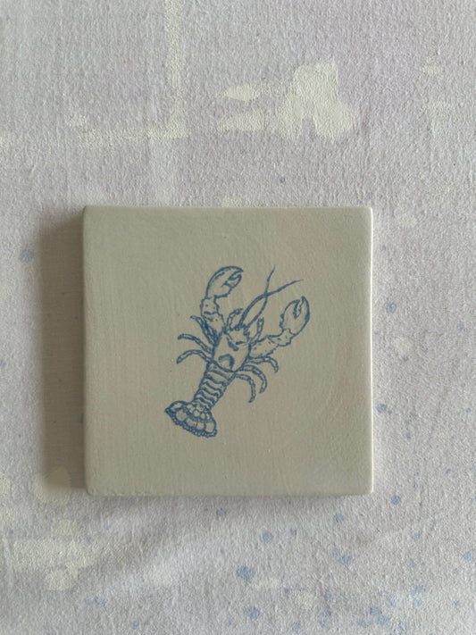 Lobster Delft Tile Test