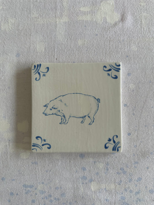 Pig Delft Tile Test