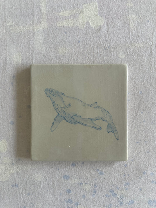 Whale Delft Tile Test