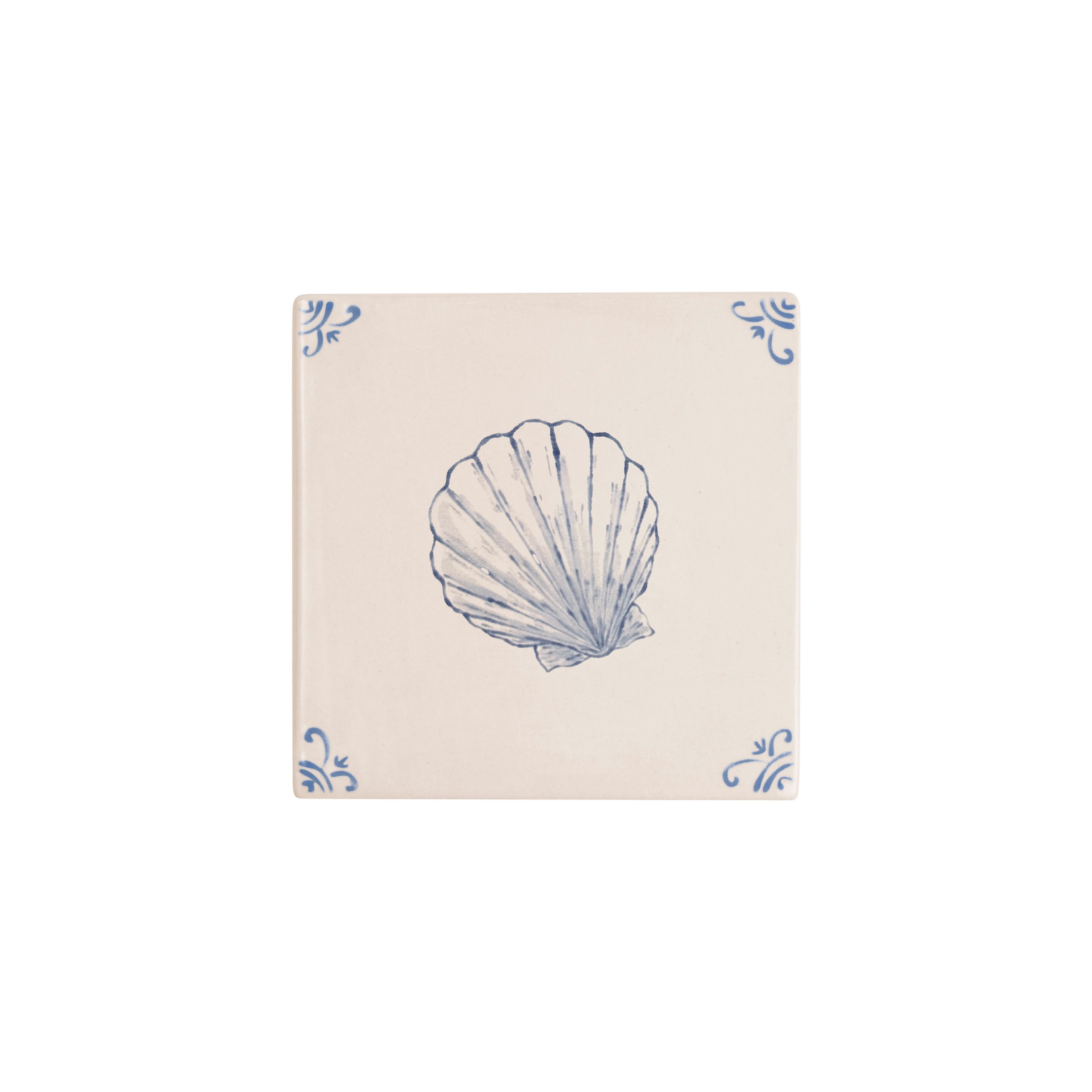 Shell Delft Tile – Akka Home